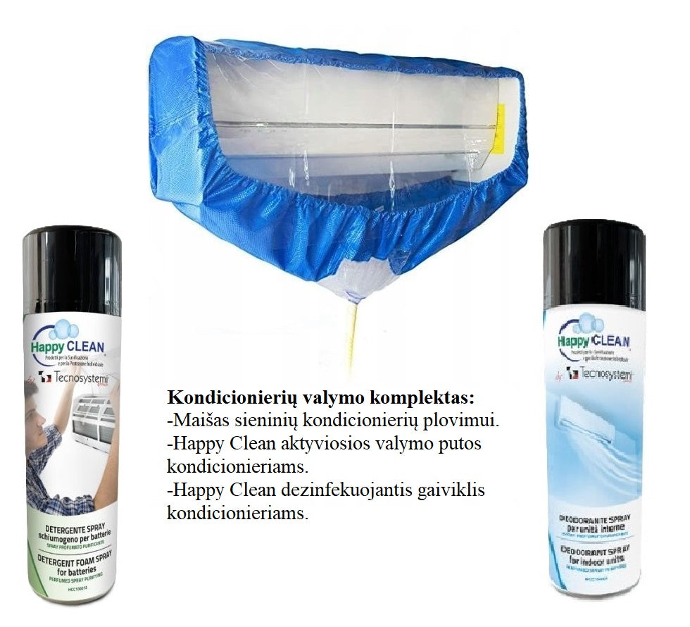 Kondicionierių valymo komplektas