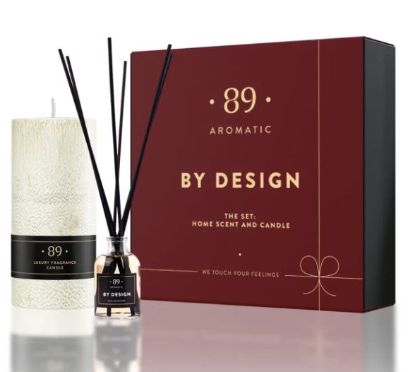 Set: Home fragrance and palm wax candle