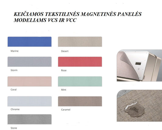 Rotenso VERSU CLOTH CARAMEL X KEIČIAMOS PANELĖS
